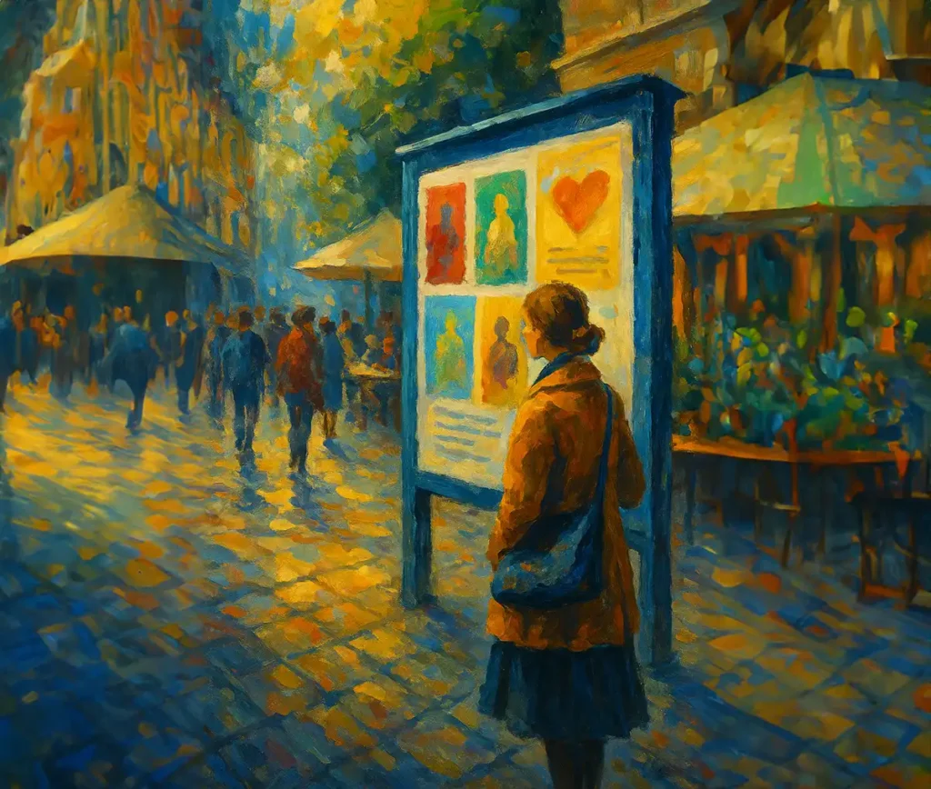 Affissioni pubblicitarie etiche e visibilità reale per progetti sociali nel centro di Torino